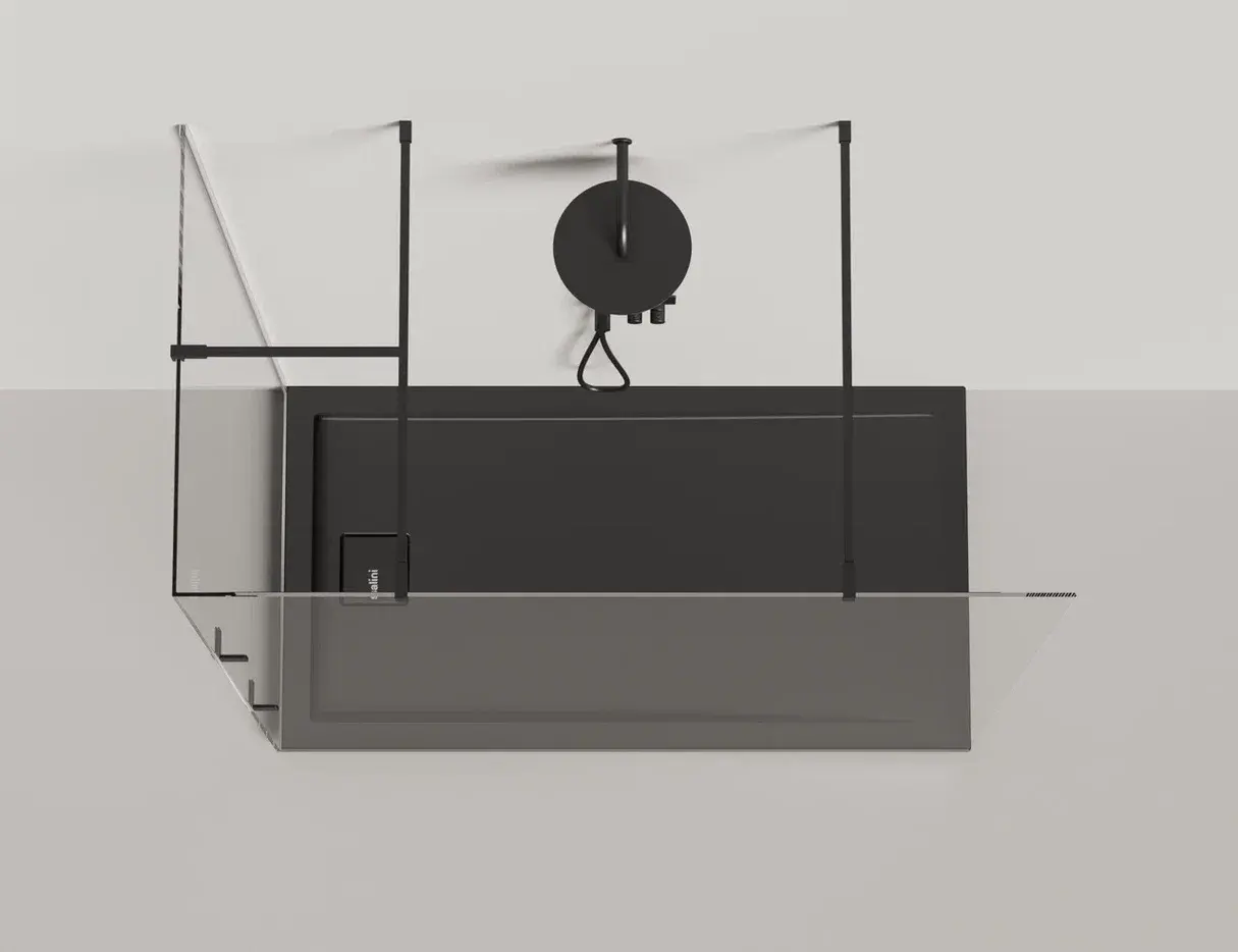 Душевой поддон Salini Capri S-Stone 150х80 120221M из искусственного камня, белый матовый