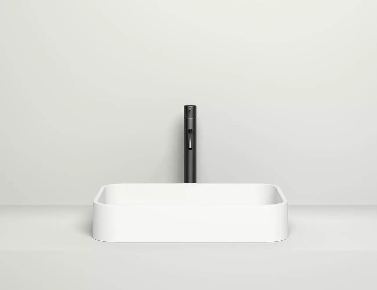 Раковина накладная Salini Callista 01 S-Sense 54 см 1101104G из литьевого мрамора, глянцевая белая