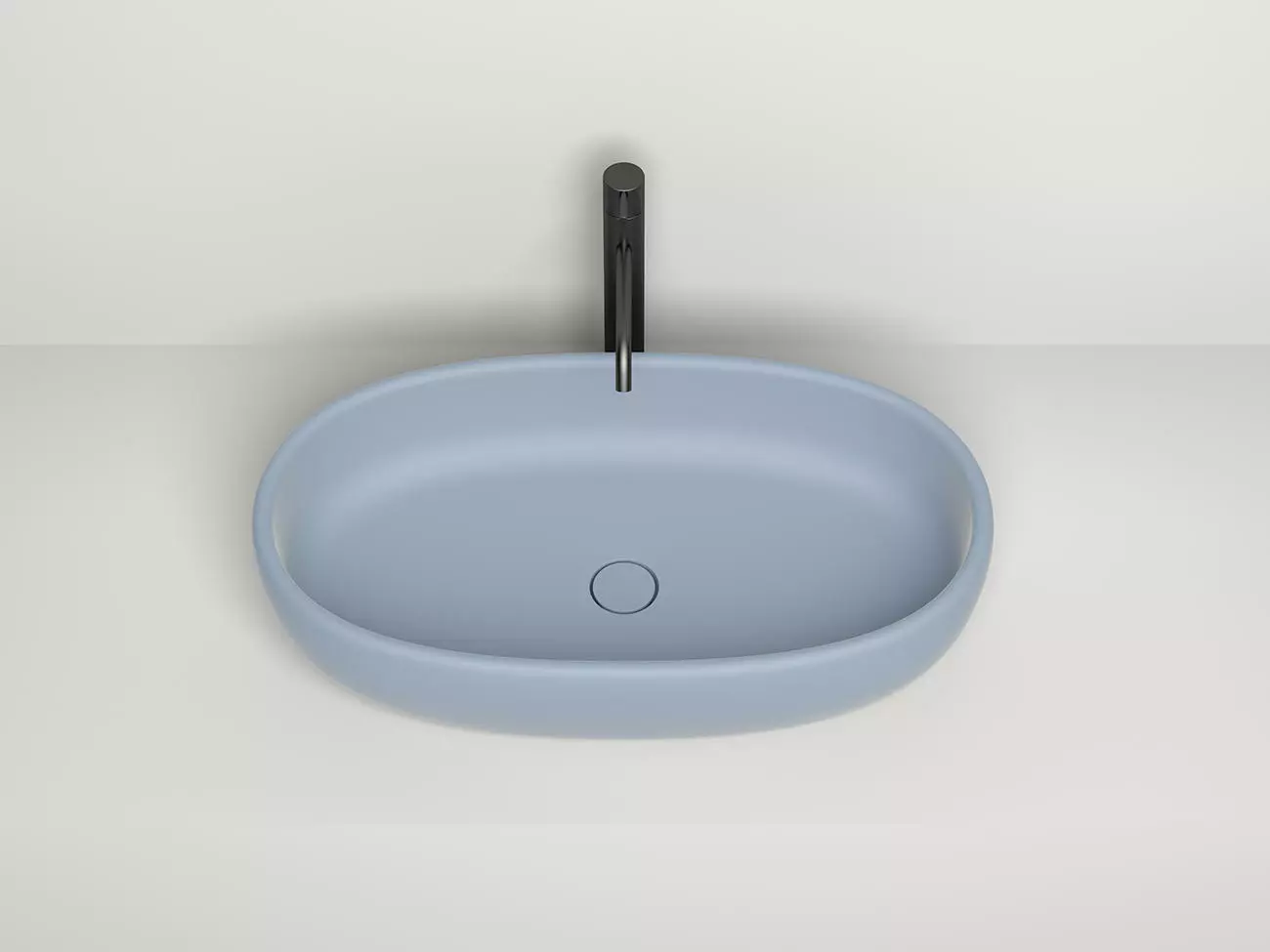 Раковина накладная Salini Luce S-Stone 70 см 110721M из искусственного камня, белая матовая